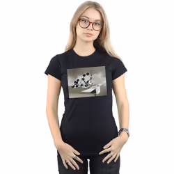 Disney - T-shirt CRAZY PILOT - Femme (Noir)