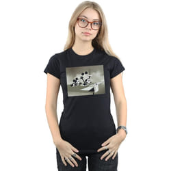 Disney - T-shirt CRAZY PILOT - Femme (Noir)