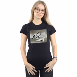 Disney - T-shirt CRAZY PILOT - Femme (Noir)