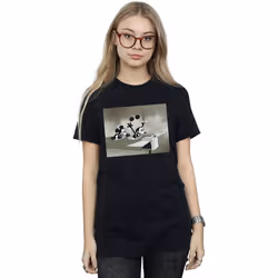 Disney - T-shirt CRAZY PILOT - Femme (Noir)