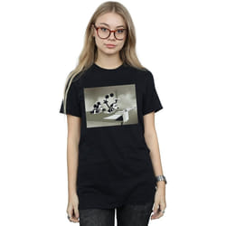 Disney - T-shirt CRAZY PILOT - Femme (Noir)