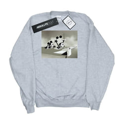 Disney - Sweat CRAZY PILOT - Homme (Gris chiné)