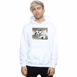 Disney - Sweat à capuche CRAZY PILOT - Homme (Blanc)