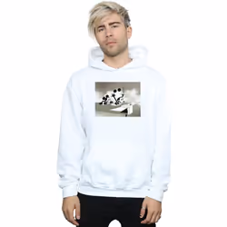 Disney - Sweat à capuche CRAZY PILOT - Homme (Blanc)