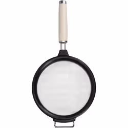 Tamis / passoire of en acier inoxydable, noir et beige - Kitchenaid