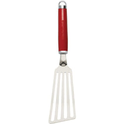 KitchenAid Spatule avec grille à poisson flexible of en acier inoxydable 18/8, rouge