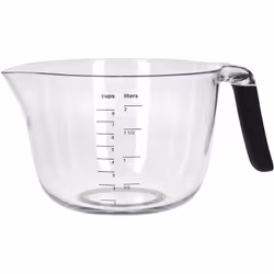 KitchenAid - Bol à mélanger avec poignée et bec verseur : Ce bol à mélanger a une capacité of 1,9 litres. Le bol est de sans ...