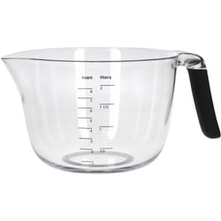 Kitchenaid - Bol à mesurer et à mélanger avec poignée 8 tasses (2L) lavables au lave-vaisselle - Noir