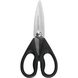 KitchenAid Ciseaux multi-usages de Acier inoxydable avec gaine et poignée ergonomique, 22 cm - Noir