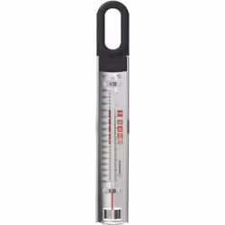 KitchenAid - Thermomètre pour huile, confiture, sucre : Le thermomètre à sucre de KitchenAid a un corps incurvé en acier inox ...