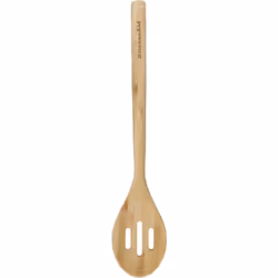 Cette KitchenAid cuillère fendue est idéale pour remuer les soupes, les sauces et les ragoûts. Fabriquée en bambou robuste, d ...