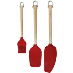 3 piece birch baking set de with brosse à pâtisserie de, baker spatula de spoon and spatula mixer - Kitchenaid