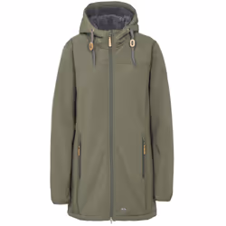 Trespass - Veste imperméable longue KRISTEN - Femme (Vert)