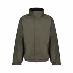 Regatta - Veste imperméable DOVER - Homme (Kaki foncé/noir)