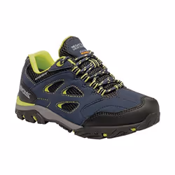 Regatta - Chaussures de randonnée HOLCOMBE - Unisexe (Bleu marine/vert fluo)