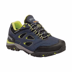 Regatta - Chaussures de randonnée HOLCOMBE - Unisexe (Bleu marine/vert fluo)