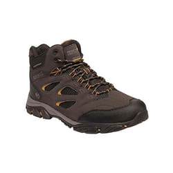 Regatta - Chaussures montantes de randonnée HOLCOMBE - Homme (Marron/jaune foncé)
