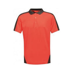Regatta - Polo de sport CONTRAST - Homme (Rouge / noir)