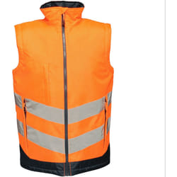 Regatta - Gilet PRO - Hommes (Orange / bleu marine)