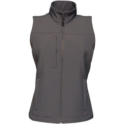 Regatta - Veste softshell sans manches FLUX - Femme (Gris foncé)
