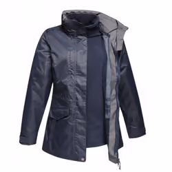 Regatta - Manteau imperméable BENSON - Femme (Bleu marine)
