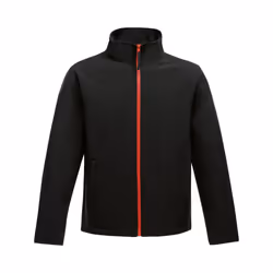 Regatta - Veste softshell ABLAZE - Homme (Noir/rouge)