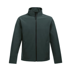 Regatta - Veste softshell ABLAZE - Homme (Vert foncé/noir)