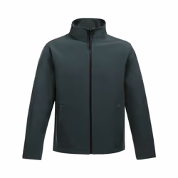 Regatta - Veste softshell ABLAZE - Homme (Vert foncé/noir)