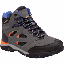 Regatta - Chaussures montantes de randonnée HOLCOMBE - Unisexe (Gris/orange)