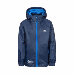 Trespass Qikpac - Veste imperméable repliable - Enfant unisexe (Bleu marine)