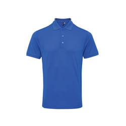 Premier - Polo piqué COOLCHECKER - Homme (Bleu roi)