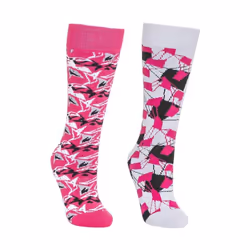 Trespass - Chaussettes de ski ROCKIES - Unisexe (Rose)