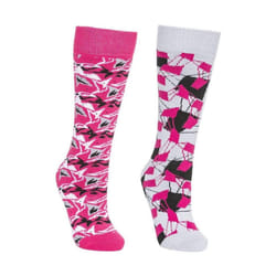 Trespass - Chaussettes de ski ROCKIES - Unisexe (Rose)