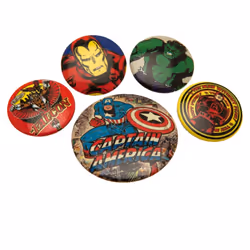 Marvel Comics - Ensemble Badges (Multicolore)