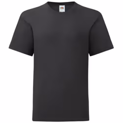 Fruit Of The Loom - T-shirt manches courtes ICONIC - Unisexe (Noir)