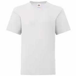 Fruit Of The Loom - T-shirt manches courtes ICONIC -  Unisexe (Blanc)