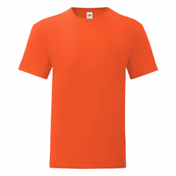 Fruit Of The Loom - T-shirt ICONIC - Hommes (Orange)