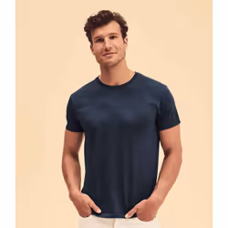 Fruit Of The Loom - T-shirt ICONIC - Hommes (Gris foncé)