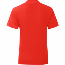 Fruit Of The Loom - T-shirt ICONIC - Hommes (Rouge)