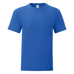 Fruit Of The Loom - T-shirt ICONIC - Hommes (Bleu roi)