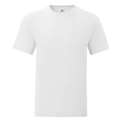 Fruit Of The Loom - T-shirt ICONIC - Hommes (Blanc)