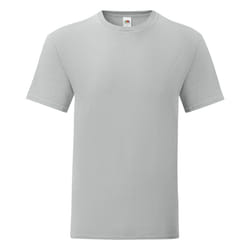 Fruit Of The Loom - T-shirt ICONIC - Hommes (Gris clair)
