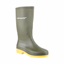 Dunlop - Bottes de pluie DULL - Enfants (Vert)