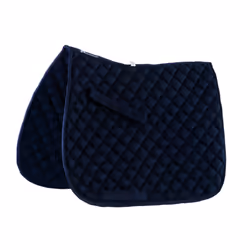Roma - Tapis de selle GRAND PRIX - Cheval - Taille Full (Bleu marine)