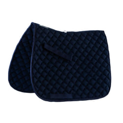 Roma - Tapis de selle GRAND PRIX - Cheval - Taille Full (Bleu marine)
