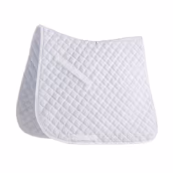 Roma - Tapis de selle GRAND PRIX - Cheval - Taille Full (Blanc)