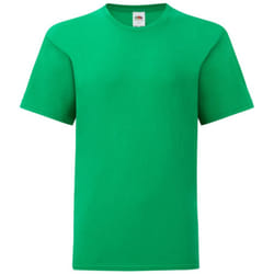 Fruit Of The Loom - T-shirt manches courtes ICONIC -  Unisexe (Vert)
