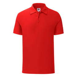 Fruit Of The Loom - Polo - Homme (Rouge)