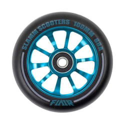 Roue - Slamm - Flair 2.0 - 100mm - Uréthane Mi-T 88A - ABEC-9 - Résistante à leau