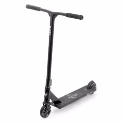Trottinette freestyle - Slamm - Classic - Noir - 110 mm - Poignées déquipe - Barre en T Riser
